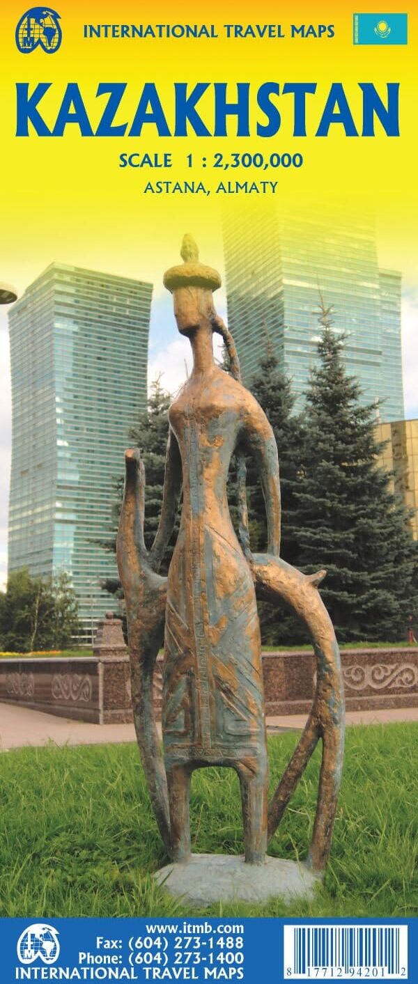 Carte de voyage - Kazakhstan   ITM