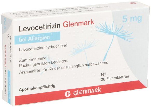 Levocetirizin Glenmark 5mg