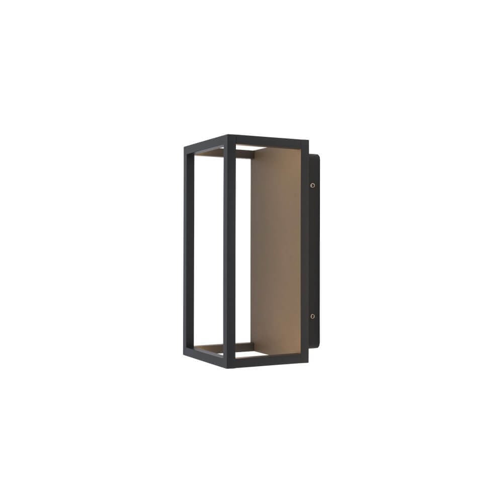 Nowodvorski Symmetry Lyora LED wandlamp voor tuin en terras, zwart of grijs