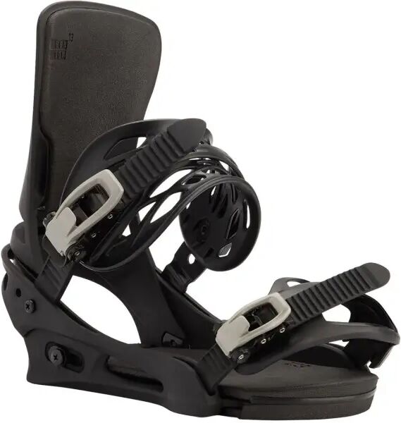 Snowboard Bindings Burton Cartel Re:Flex (Black - 7-10)  - Black - Size: 7-10 UK