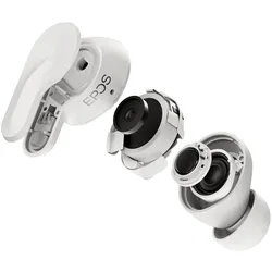 EPOS ADAPT E1 - Nordic White (Kabellos, USB-C, Microsoft Teams), Office Headset, Weiss