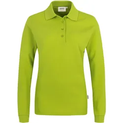Damen-Langarm-Poloshirt "PERFORMANCE" 215 - XS - kiwi