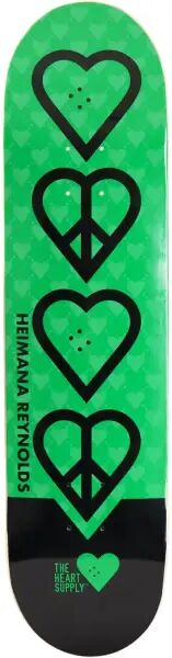 Skateboard Deck Heart Supply Heimana Reynolds Pro (8" - Heart Neon)