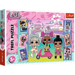 Puzzle - "100" - LOL Puppen Fotos Trefl 16443