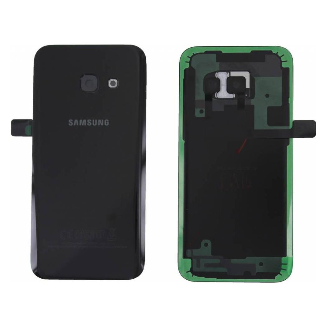 Samsung Galaxy A3 2017 Back Cover Original - Black (Samsung Galaxy A3 (2017)) (GH82-13636A)