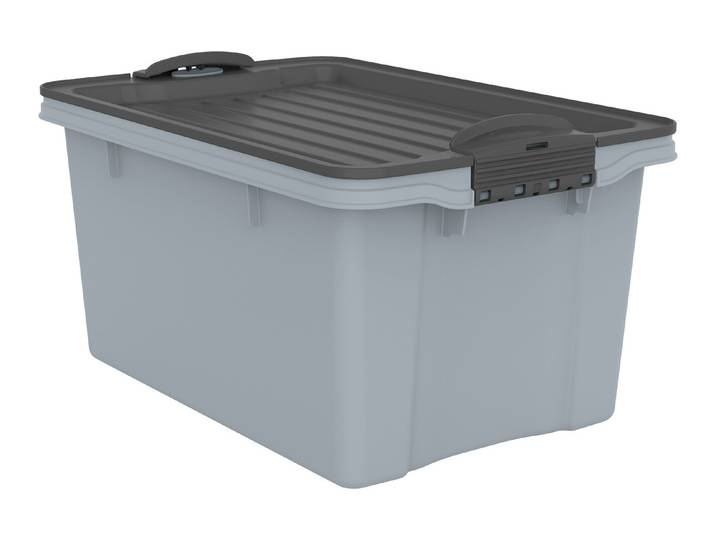 Rotho Aufbewahrungsbox inkl. Deckel Compact ECO A5 27 x 18.5 x 15 cm 4.5 l