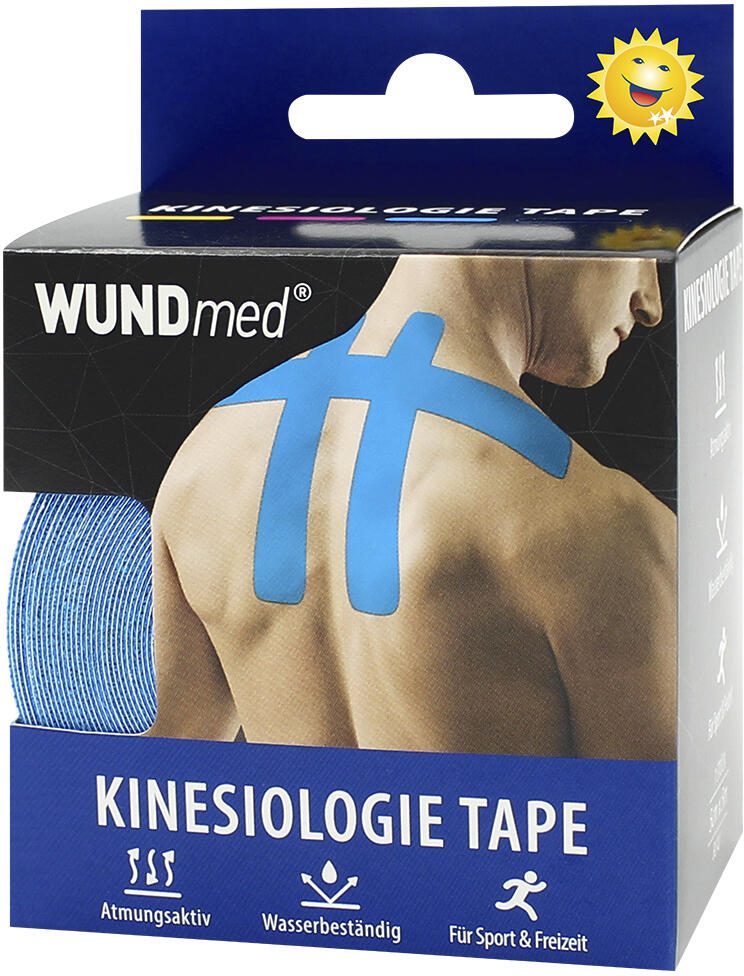 WUNDmed® Tape Kinesiologie blau 1 St. 04-041