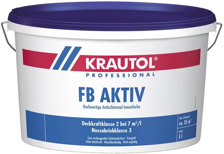 KRAUTOL FB-Aktiv weiß, 75 x 5 l auf Palette