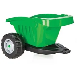 Pilsan Anhänger für Kindertraktor 07317 Active, bis 35 kg belastbar, ab 3 Jahren grün