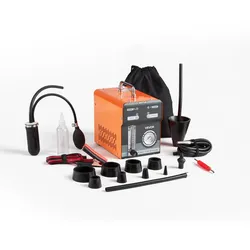 VEVOR EVAP Nebelmaschine Kfz Rauchgerät mit Luftpumpe Durchflussmesser Manometer Lecksuchgerät für Autos Motorräder Lkw Diagnosegerät zur Lecksuche 1,6 bar Rauchmaschine Dichtigkeitsprüfungswerkzeug