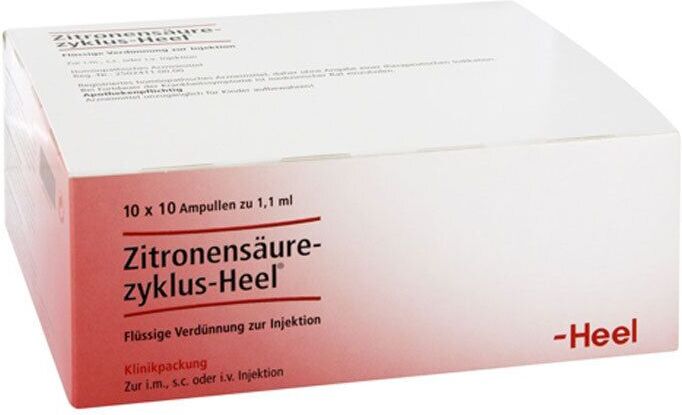 Zitronensäurezyklus-Heel Zitronensäurezyklus Heel Ampullen 100 St