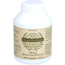 OLIVENBLATT-Extrakt 500 mg Mono-Kapseln