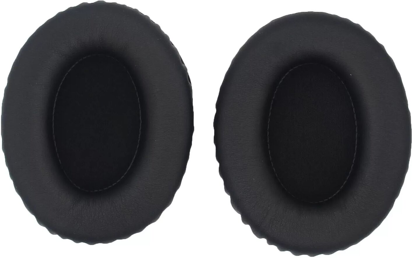INF Premium Ovale Proteinleder-Ohrpolster - 105x85mm (2er-Pack)