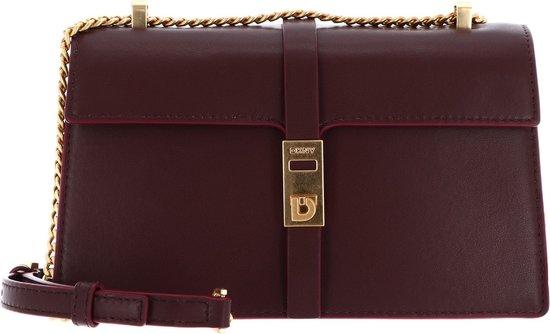 Dkny Alora Schultertasche 23x9x13 cm Garnet Leder