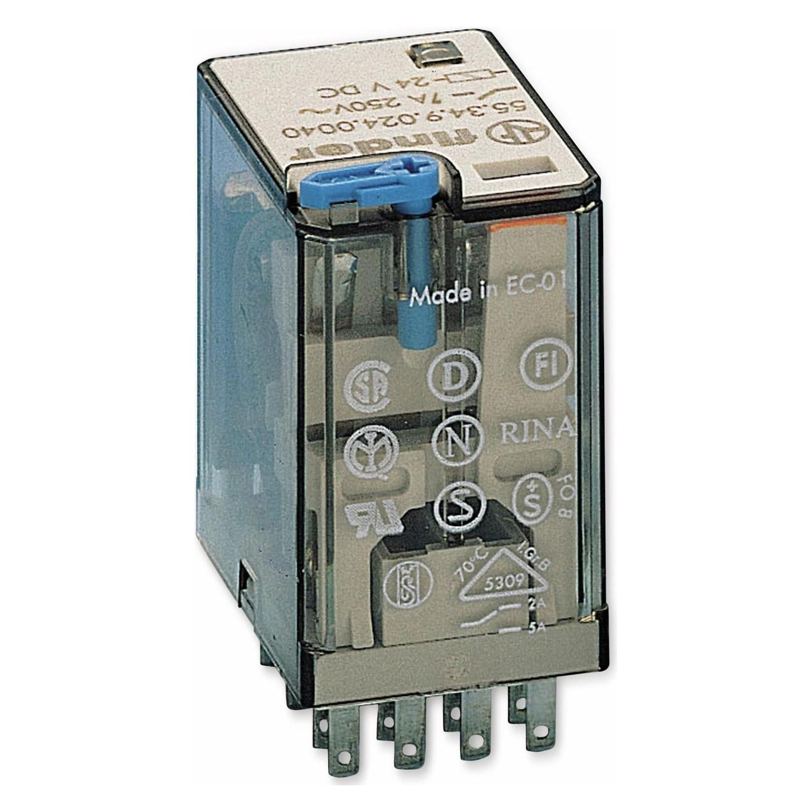 Finder Steckrelais Miniatur Relais, Serie 55 (55.34.9.024.5090)