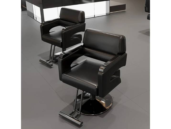 Chaise de salon moderne, chaise de coiffure hydraulique, chaise de barbier pivotante, équipement de coiffure, mobilier de salon