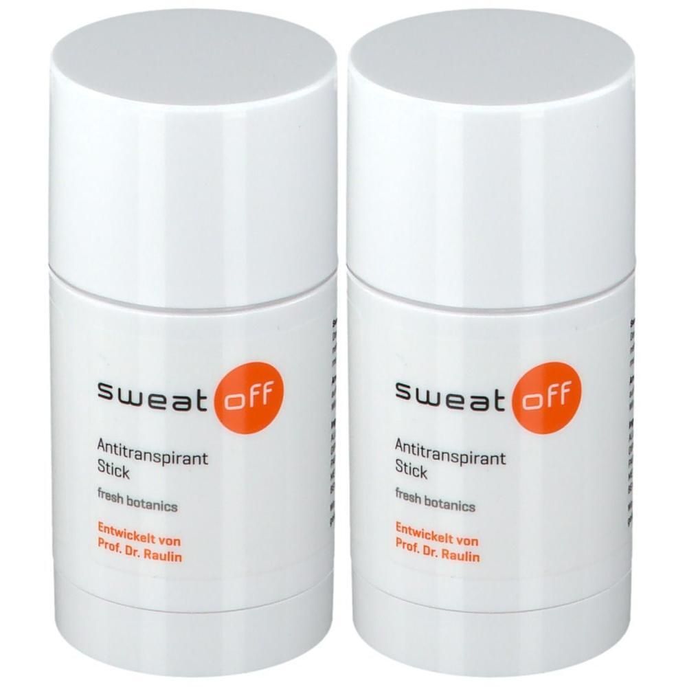 Sweat-Off Antitranspirant Stick 2x 2x50 ml Stifte