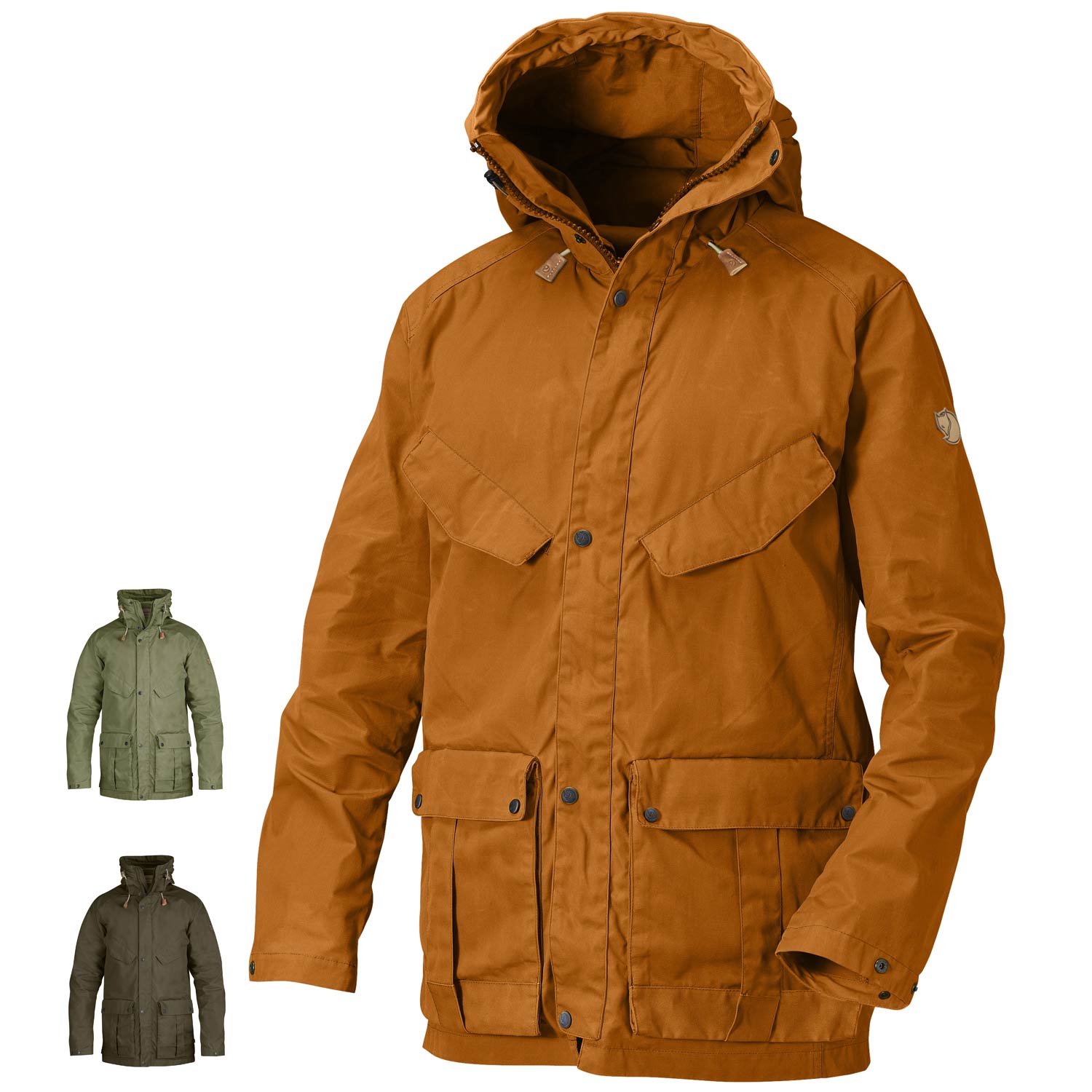 FjällRäven Jacket No. 68, Size:L, Color:Green (620)