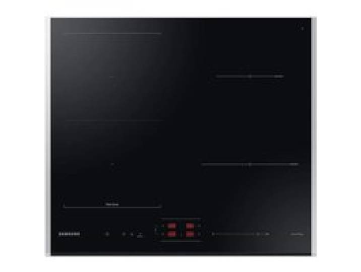 Plaque à induction noire - Samsung - 4 zones à induction - Commande tactile fluide - Face avant