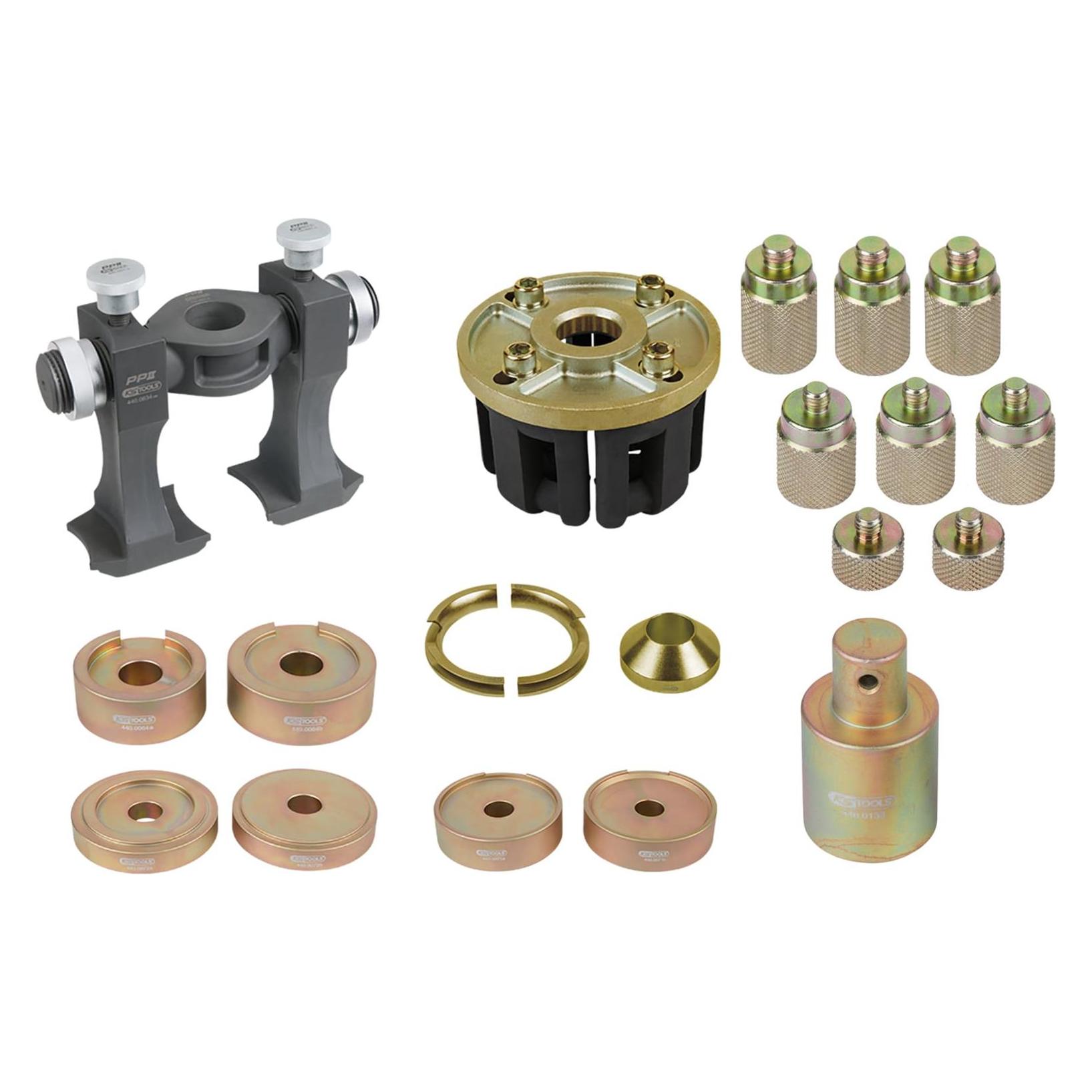 KS Tools Universal-Werkzeug-Satz zur Kompakt-Radlager-De-/Montage, 33-tlg (440.9998)