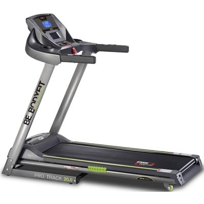 Laufband STAMM BODYFIT "PRO TRACK 20.0", grün (anthrazit, grün), LaufbänderB:75cm H:136cm L:162cm, bis max. 20 km/h, klappbar, mit Steigung, 130 kg max. Benutzergewicht, B:75cm H:136cm L:162cm