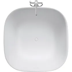 Duravit White Tulip, Einhebel-Wannenmischer freistehend, Ausladung 200mm, WT5250000010
