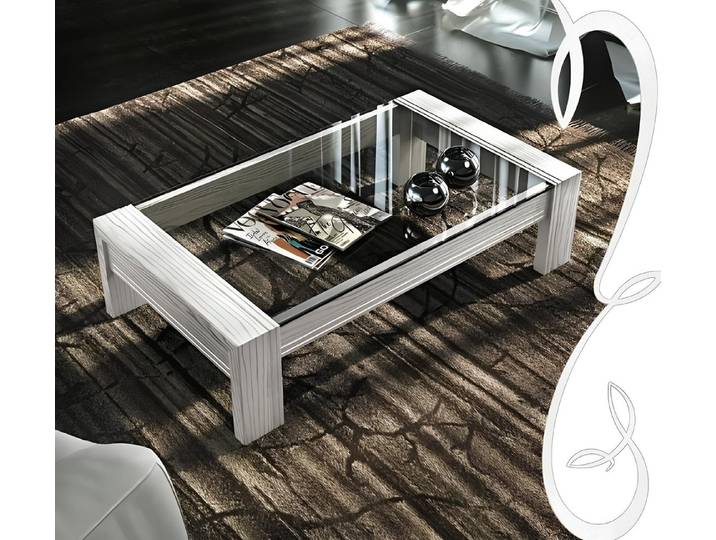 JVmoebel Couchtisch Holz Beistelltisch für Wohnzimmer im italienischen Stil, Made in Europa