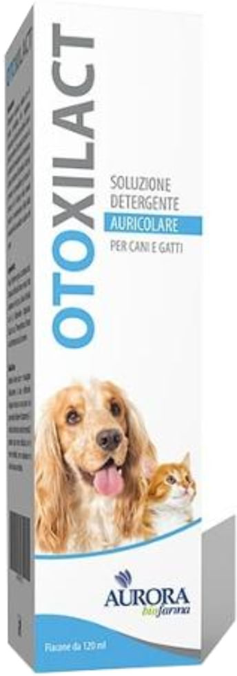 AURORA Otoxilact Detergente Auricolare per Cane e Gatto 120ML