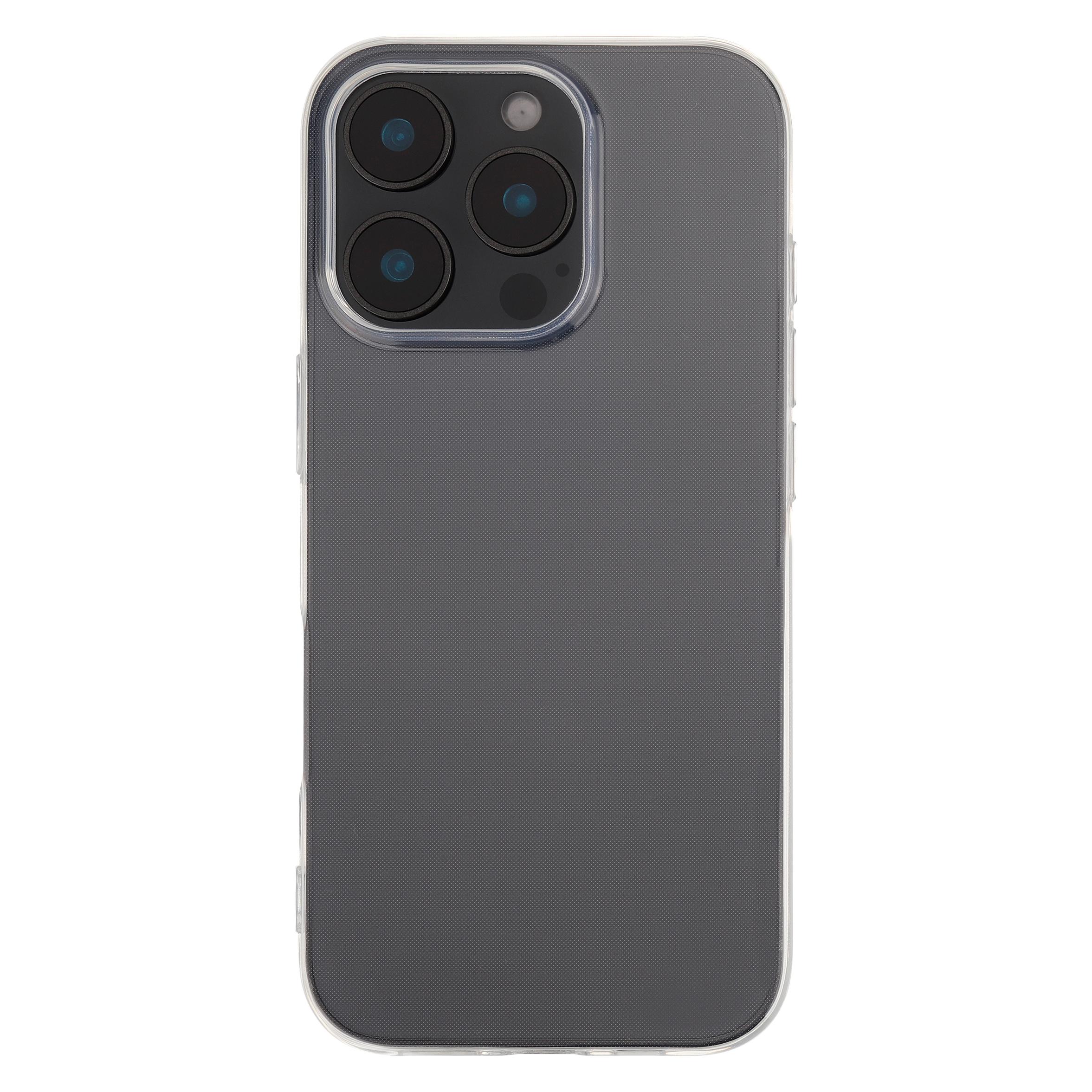 FoneKit iPhone 16 Pro Silicone Case, Transparent (Apple iPhone 16 Pro) (51144317)