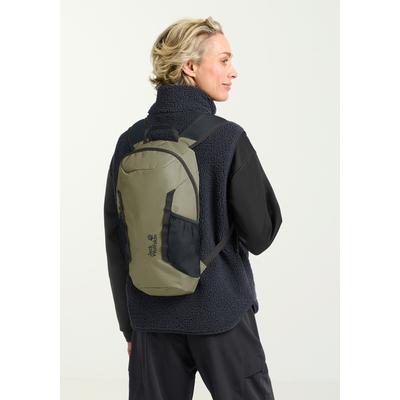 Daypack JACK WOLFSKIN "VELOCITY LITE 10", grün (khaki), Rucksäcke, onesize, Obermaterial: 100% Polyester. Futter: 100% Polyester, Leichter Tagesrucksack, kompakt, komfortabel