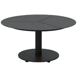 Gartencouchtisch Peace aus Aluminium - 80x80x40 cm, Anthrazit