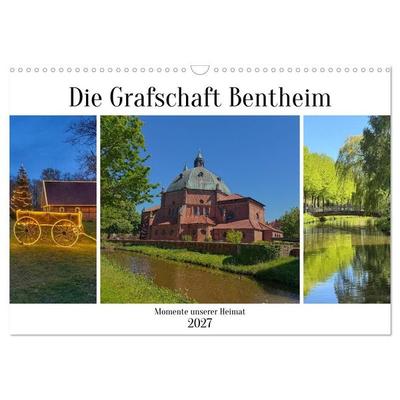 Die Grafschaft Bentheim (Wandkalender 2027 DIN A3 quer), CALVENDO Monatskalender