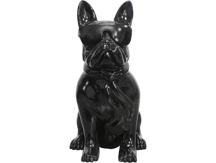 Tierfigur KAYOOM Skulptur Dude 100 Schwarz , schwarz, B:27cm H:37cm T:19cm, Kunstharz, Stein, Dekofiguren, Tierfigur