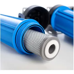 Naturewater NW-BRK02 2 Stufen Filter 5μ 26,16mm 3/4" Einsatz PP Kartusche, Wasserfilter, Blau
