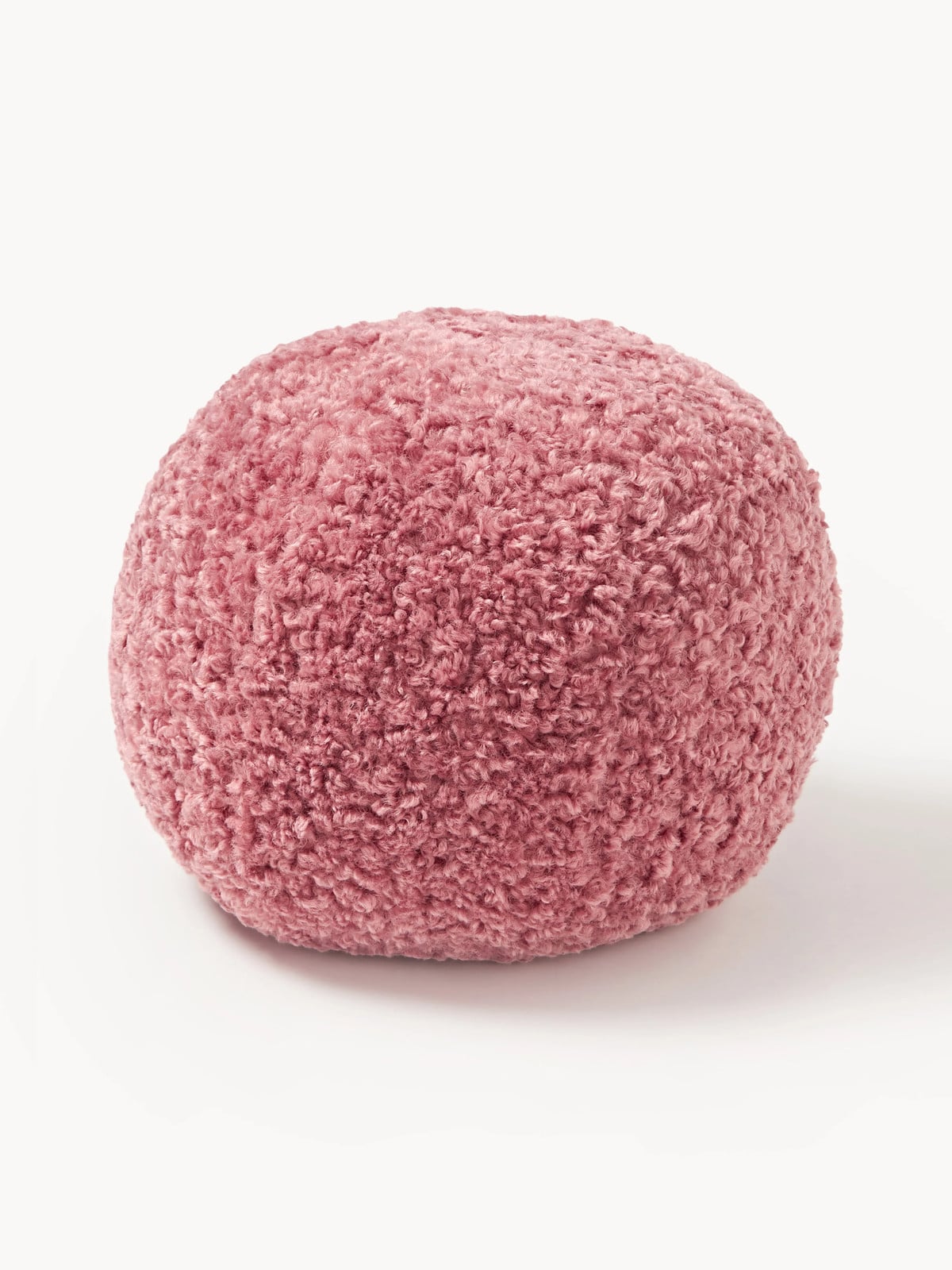 Westwing Collection Rond teddy kussen Dotty
