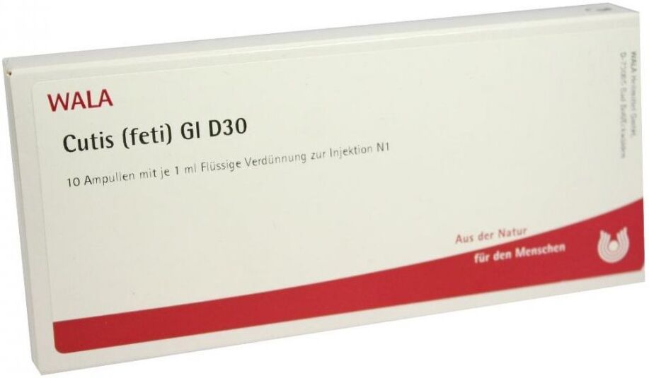 Wala Cutis Feti Gl D30 Ampullen