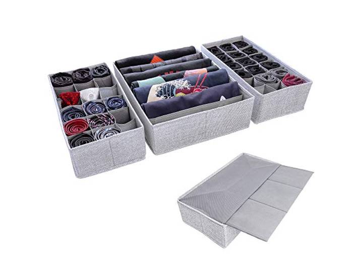 Simple Joy® MALM Organizer Opbergbakken compatibel met IKEA 43vakken Past precies in MALM ladekast Marktleider-kwaliteit Social-media-hit Stevig Schadstoffvrij Duits merk