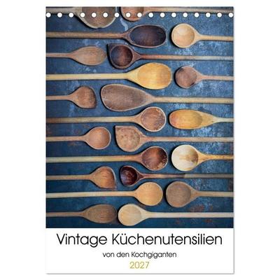 Vintage Küchenutensilien (Tischkalender 2027 DIN A5 hoch), CALVENDO Monatskalender