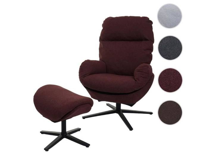 Fauteuil relax - HWC - L12 - Fonction bascule - Tissu de haute qualité - 130 kg max