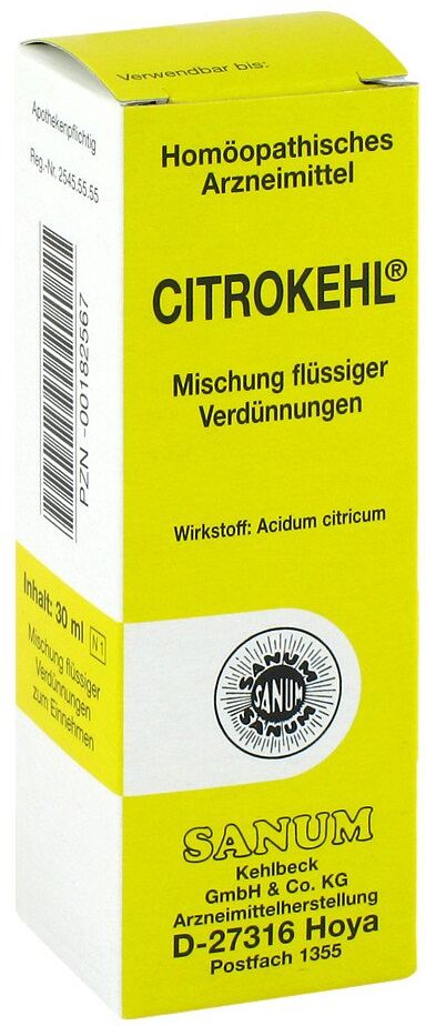 Citrokehl Tropfen
