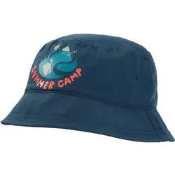 JACK WOLFSKIN Kinder AT HOME BUCKET HAT K, Größe S in Blau Blau