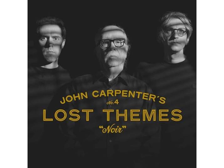 Lost Themes Iv: Noir - Vinyle Marbre Noir Et Marron 45T Transparent