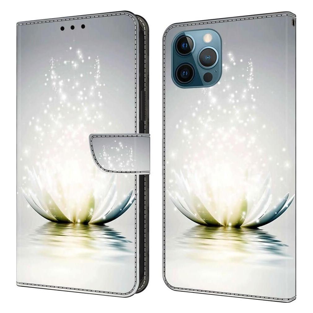 Cover-Discount iPhone 15 Pro Max - 3D-Effekt Hülle Etui Lotusblüte (Apple iPhone 15 Pro Max) (660155101I)