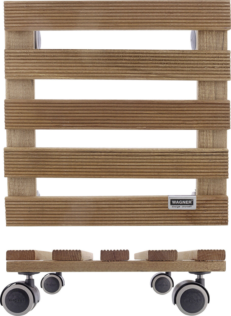 Wagner-System Wagner Multiroller Holz 28 x 28 cm braun