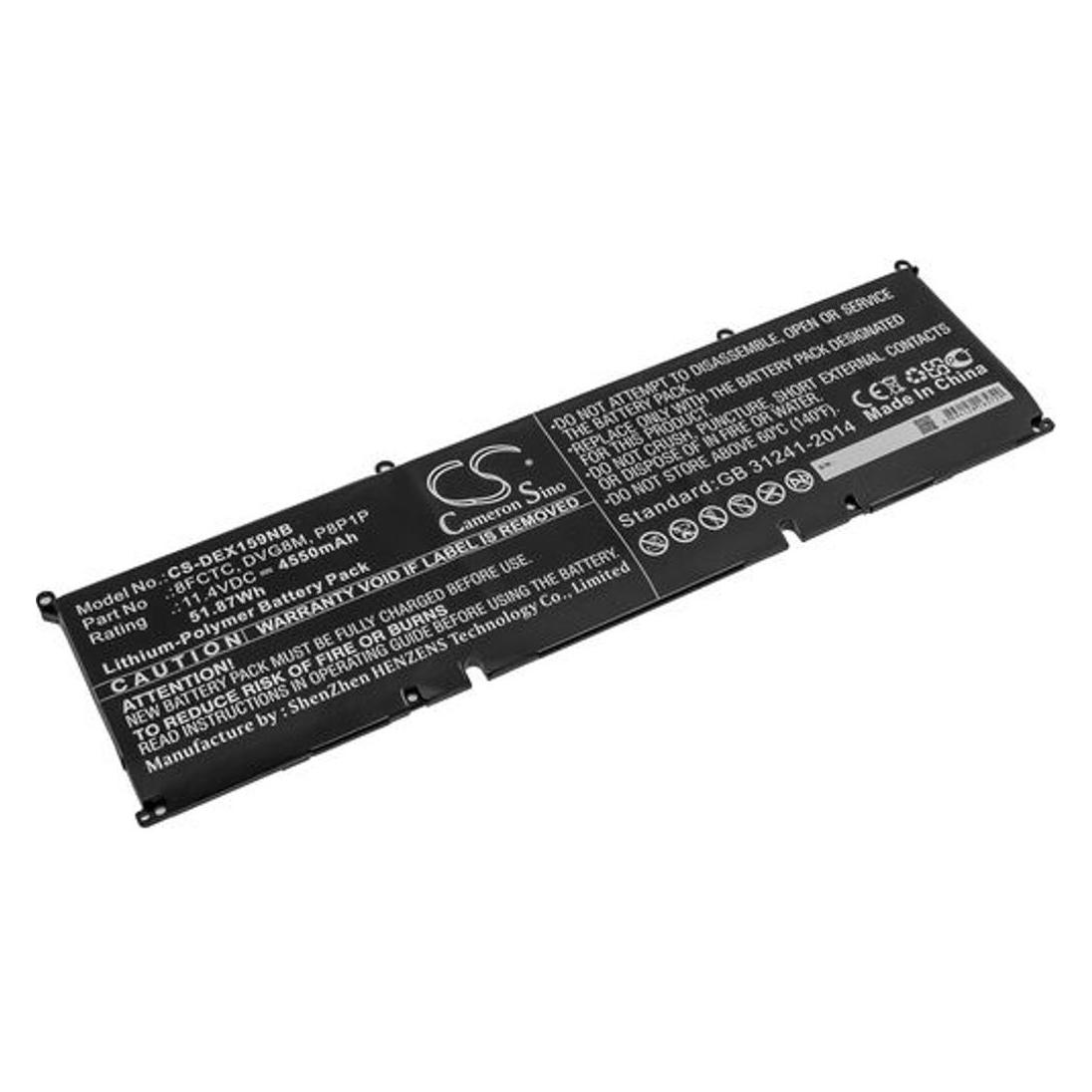 NoName Battery for Dell XPS 15 9500 etc (6 Zellen) (DEX159NB)