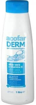 Acofarderm Gel de Baño Aloe Vera y Vitamina E 1L