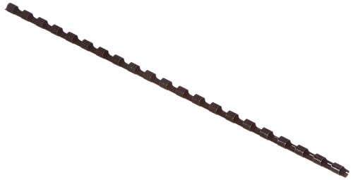 Leitz Plastic bindklemmen A4 zwart, 6 mm, 100 stuks