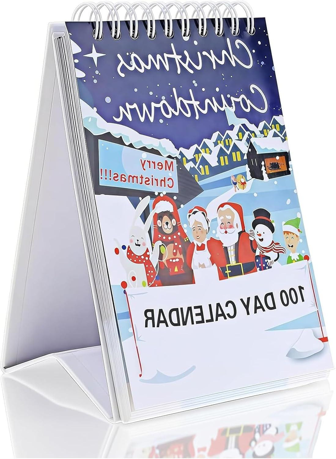 oCreon Kerstmis Adventskalender voor kinderen - 100 dagen aftellen