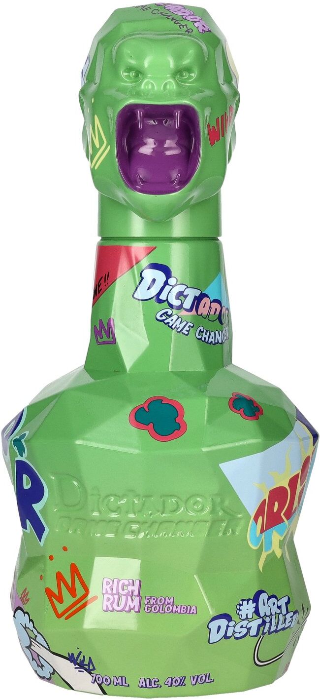 Dictador Rum Dictador GAME CHANGER LIGHT GREEN Colombian Rum 40% Vol. 0,7l