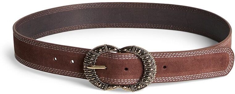 PIECES Ceinture en cuir suédé, Simone